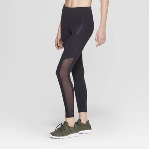 CALIA inspire high rise mesh black leggings